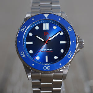 Rockville Automatic Watch - Blue Dial