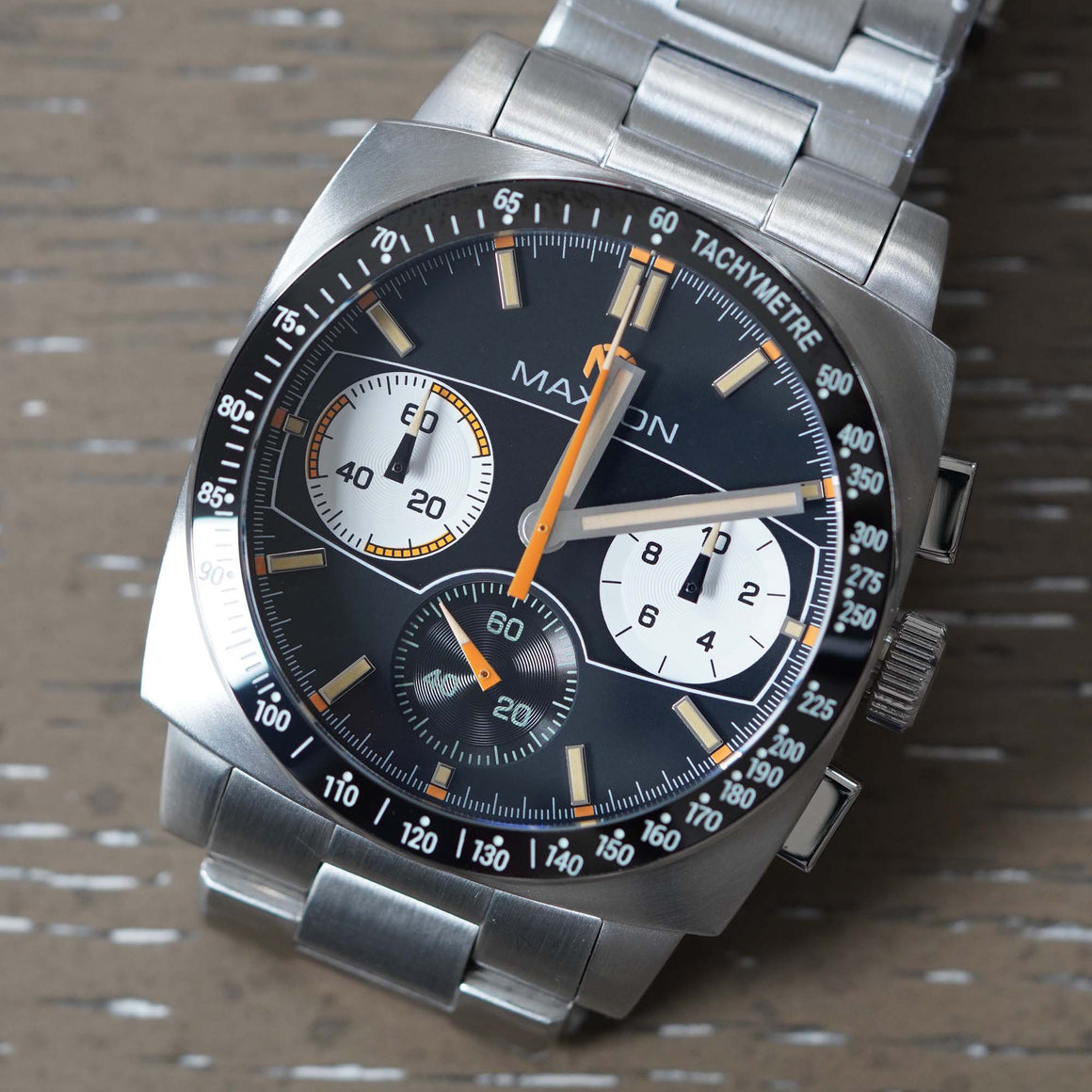 McDowell Time DelRay and Maxton Chronograph Watches