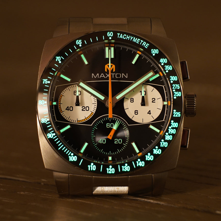 Maxton V2 Men's Watch - Black Dial