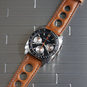 Maxton Men's Watch - Black Dial - Stainless Steel Case Watch - McDowell Time Auto-Quartz Kinetic Movement YT57