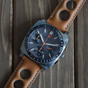 Maxton Men's Watch - Grey Dial - Stainless Steel Case Watch - McDowell Time Auto-Quartz Kinetic Movement YT57